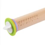 Adjustable Rolling Pin with Removable Rings