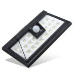 Wide Angle Solar-Powered Outdoor Motion Sensor Security Light